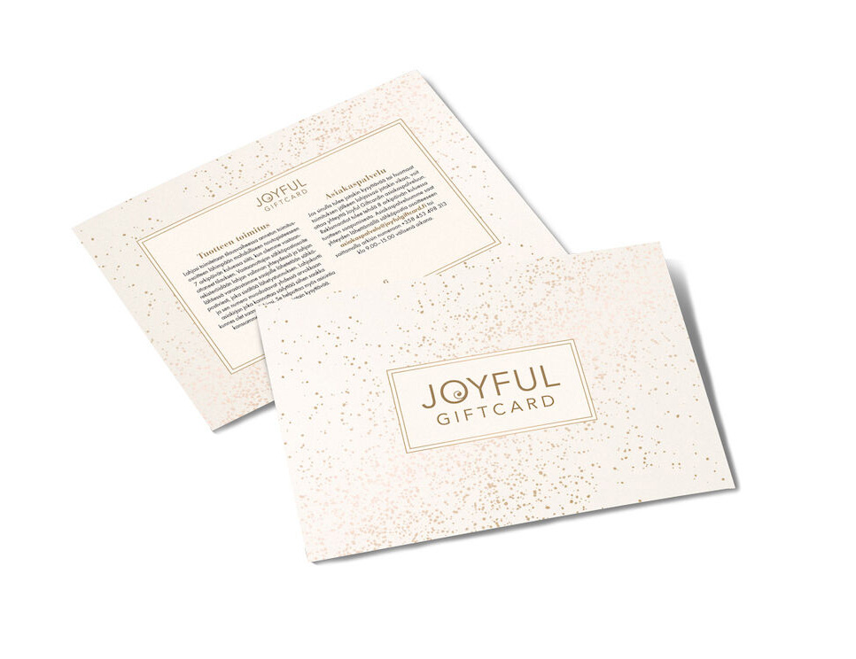 Joyful lahjakortti 49 €