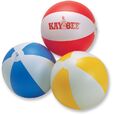 Puhallettava rantapallo logolla
